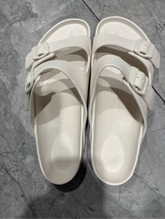 Birkenstock Other - Birkenstock White Two-Buckle EVA Slide Sandals